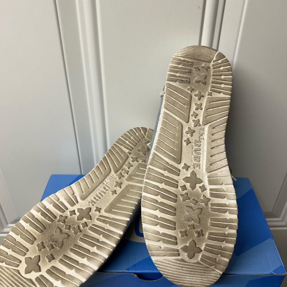 Hey Dude Denim Blue Loafers - Picture 2 of 4